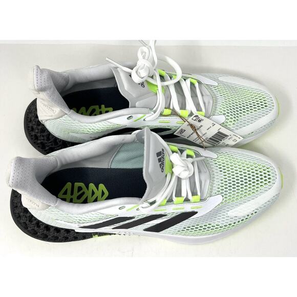Adidas 4D FWD Pulse Mens Running Shoe Q46221 Sz 10.5 White Signal Green No Box main image 7
